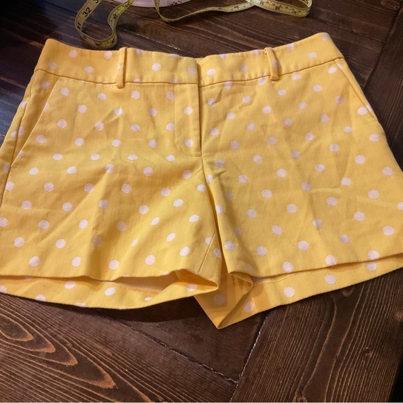Ann Taylor Pants - Yellow Polka Dot Women's Shorts